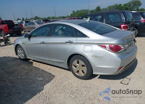 2011 Hyundai Sonata Hybrid Hybrid из США, поврежденный, VIN KMHEC4A45BA005516